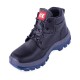 Bota lisa negra Inyectada (Sin puntera de Seguridad)