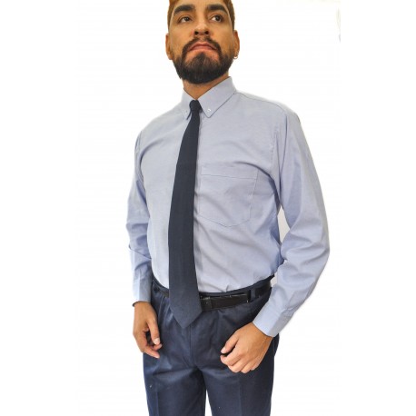 Camisa formal manga larga 
