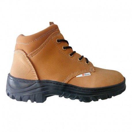 Bota tipo ingeniero - Sin puntera - Cuero Nobuck