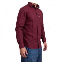 Camisa de Dotación Corporativa Manga Larga en Polialgodón