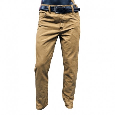 Pantalón clásico tipo jean para dotación empresarial (5 bolsillos)