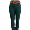 Pantalón en dril para mujer | Elástico