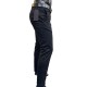 Pantalón Formal Semi‑Entubado en Drill Elástico para Hombre
