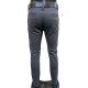 Pantalón Formal Semi‑Entubado en Drill Elástico para Hombre