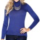 Blusa Cuello Tortuga Manga Larga para Oficina