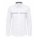 Camisa con vivos de color