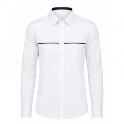 Camisa con vivos de color