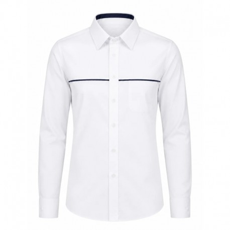 Camisa con vivos de color
