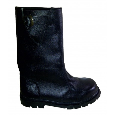 Bota tipo soldador Cuero puntera 