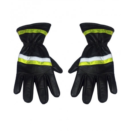 Guante para moto tipo police con reflectivo
